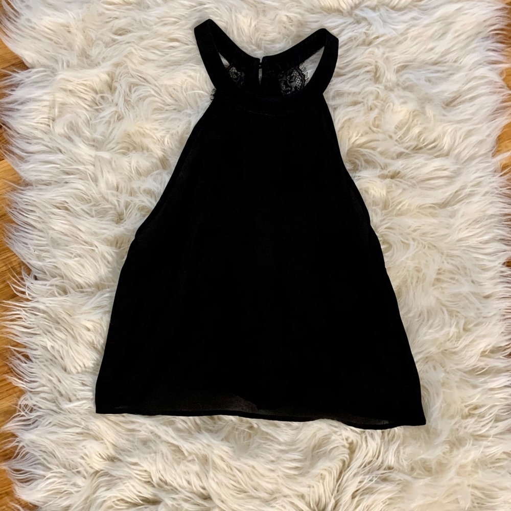 Forever 21 Open Back Crop Top